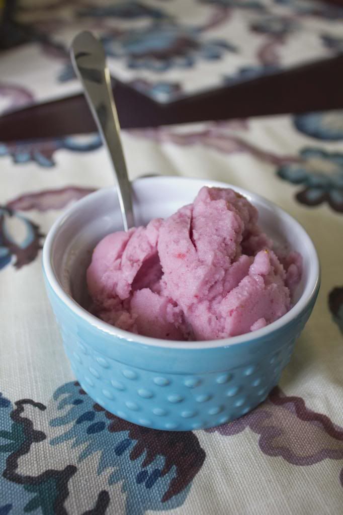 Strawberry Coconut Ice Cream Cooking in Socks